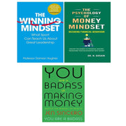The Winning Mindset, Psychology of Money Mindset, You Are a Badass Making 3 Books Collection Set - The Book Bundle