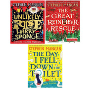 Stephen Mangan Collection 3 Books Set Great Reindeer Rescue,Day I Fell Down Toil - The Book Bundle