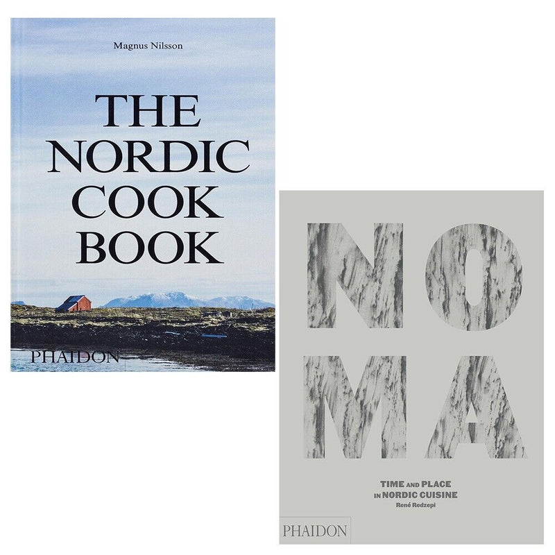 Nordic Cookbook Magnus Nilsson, Noma Time and Place René Redzepi 2 Books Set HB - The Book Bundle