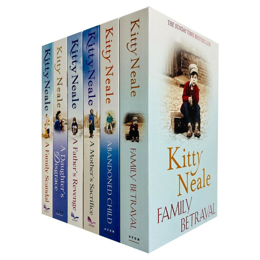 Kitty Neale Collection 6 Books Set Pack NEW Family Betrayal, Father's Revenge - The Book Bundle