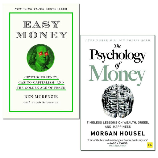 Easy Money Ben McKenzie, The Psychology of Money Morgan Housel 2 Books Set - The Book Bundle