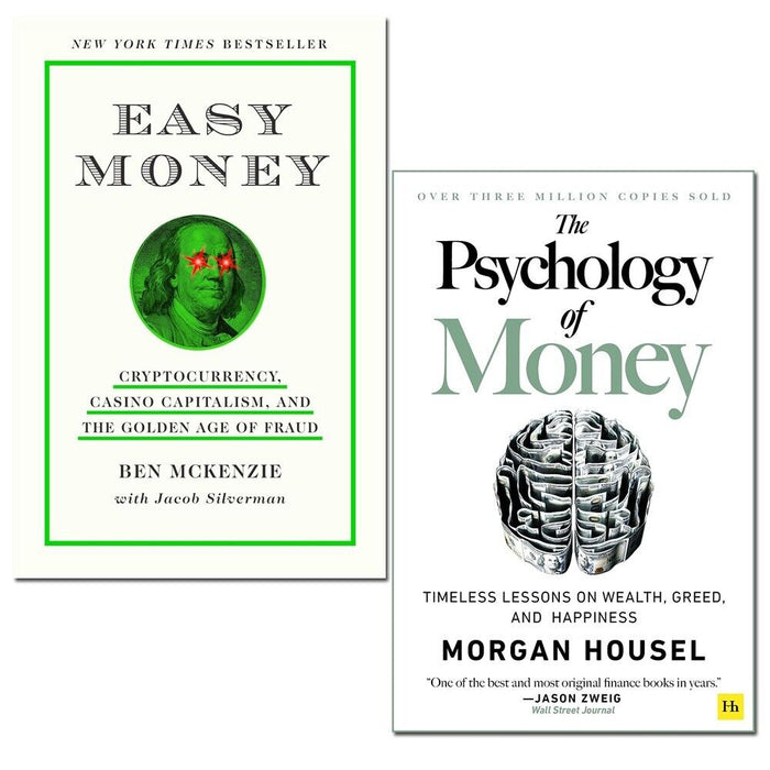 Easy Money Ben McKenzie, The Psychology of Money Morgan Housel 2 Books Set - The Book Bundle