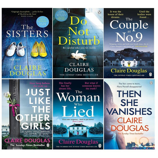 Claire Douglas Collection 6 Books Set Woman Who Lied,Do Not Disturb, Sisters - The Book Bundle