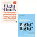 Fight Right How Successfuln & Eight Dates To keep  2 Books  Set - The Book Bundle