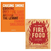 Chasing Smoke Sarit Packer, DJ BBQ Fire Food Christian Stevenson 2 Books Collection Set - The Book Bundle