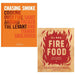 Chasing Smoke Sarit Packer, DJ BBQ Fire Food Christian Stevenson 2 Books Collection Set - The Book Bundle