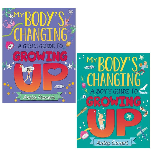 My Bodys Changing Collection 2 Books Set by Anita Ganeri Girls Guide to Growing - The Book Bundle