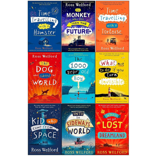Ross Welford Collection 9 Books Set (Time Travelling, Dog Who Saved World & More) - The Book Bundle