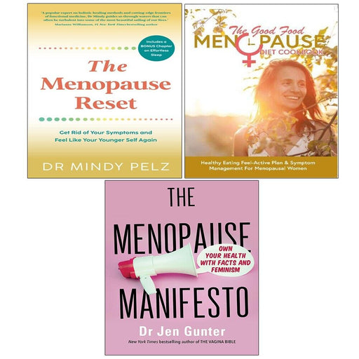 Menopause Reset, Good Food Menopause Diet, Menopause Manifesto 3 Books Set - The Book Bundle