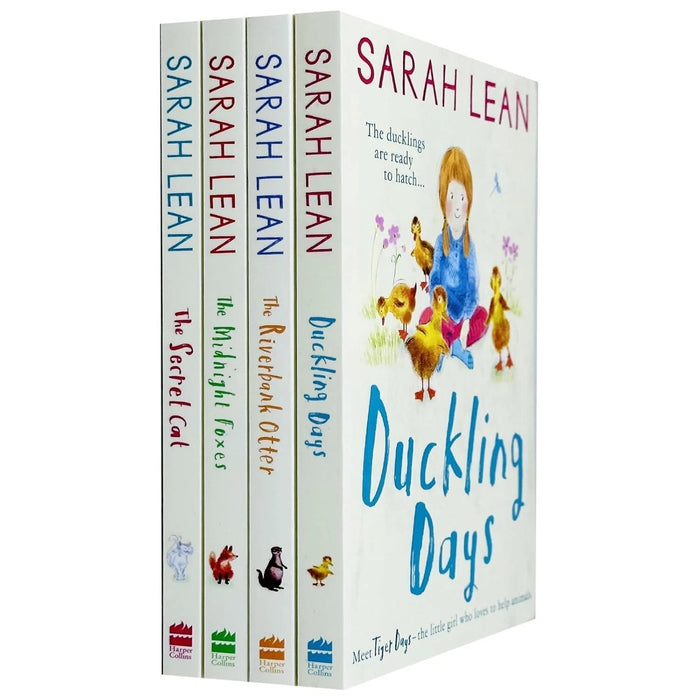 Tiger Days Series 1-4 Books Collection Set by Sarah Lean Duckling Days, Midnight Fox - The Book Bundle