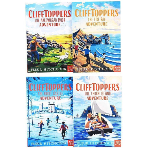 Clifftoppers Adventure 4 Books Colelction Set by Fleur Hitchcock - The Book Bundle