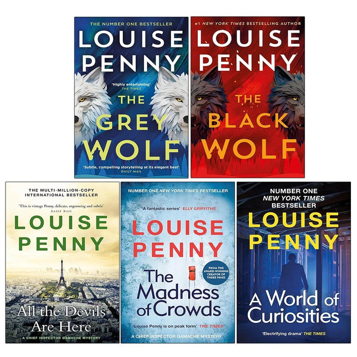 Chief Inspector Gamache Mysteries (Series 16-20) 5 Books Collection Set by Louise Penny - The Book Bundle
