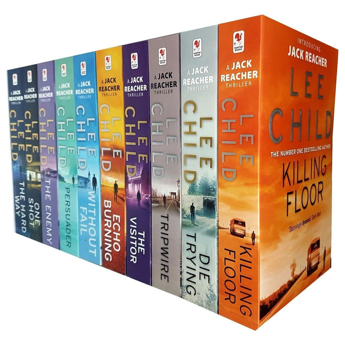 Lee Child Collection Jack Reacher Series 1 and 2 :1 to10 Books Set Pack - The Book Bundle