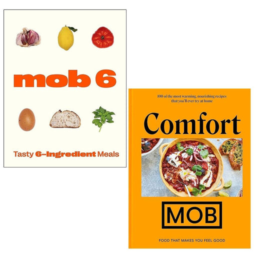 Mob Series Collection 2 Books Set by Ben Lebus Comfort Mob 6Tasty 6-Ingredient - The Book Bundle