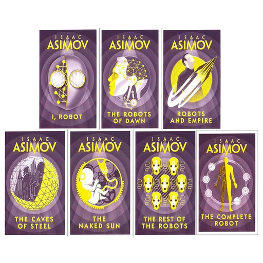 Isaac Asimov Robot Series 7 Books Collection Set - The Book Bundle