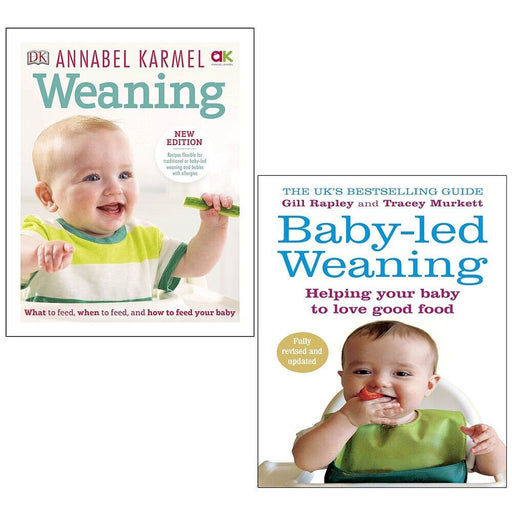 Baby-led Weaning Gill Rapley Tracey Mur,Weaning Annabel Karmel (HB) 2 Books Set - The Book Bundle