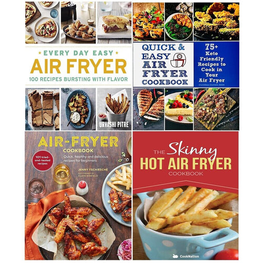 Every Day Easy Air Fryer,Quick and Easy Skinny Hot Air Fryer Cookbook 4 Books Set - The Book Bundle