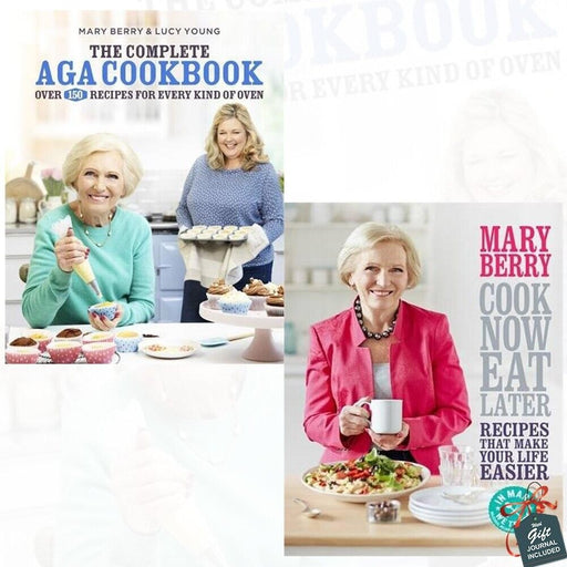 The Complete Aga Cookbook and Cook Now, Eat Later 2 Books Collection Set - The Book Bundle