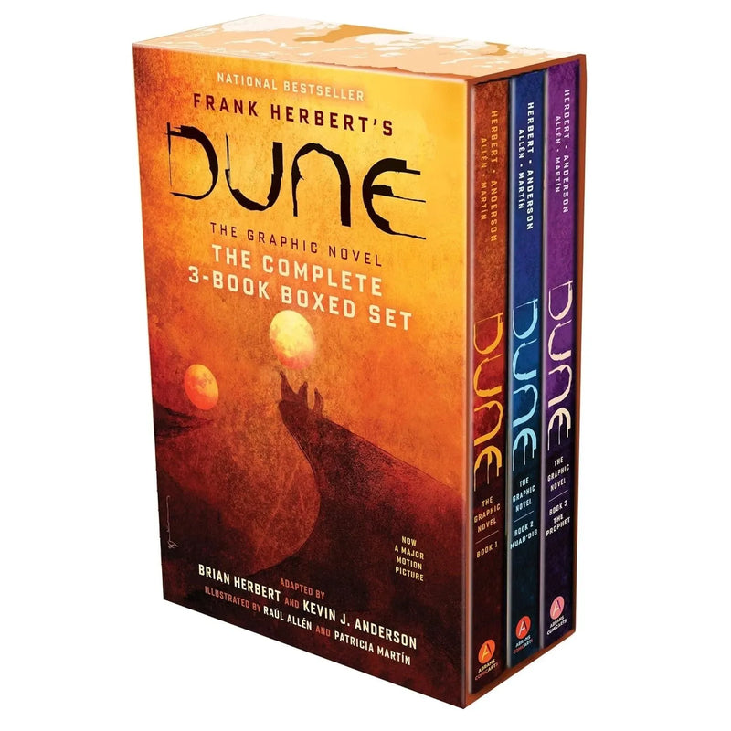 Dune: The Graphic Novel: The Complete 3-Book Boxed Set: Dune, Muad'Dib, and The Prophet - The Book Bundle