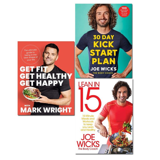 Get Fit Get Healthy Get Happy, 30 Day Kick Start Plan, Lean in 15 Shift Plan Set - The Book Bundle