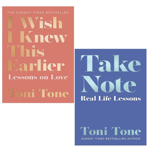 Toni Tone Collection 2 Books Set (I Wish I Knew This Earlier, Take Note) - The Book Bundle