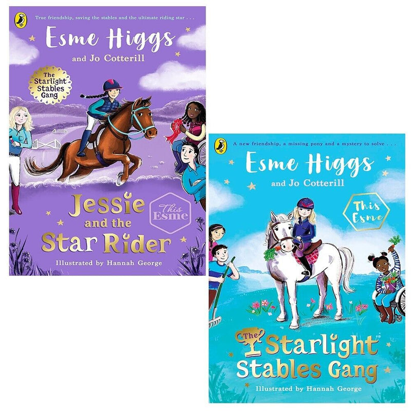Starlight Stables Gang Series Collection 2 Books Set by Esme Higgs Jessie Star - The Book Bundle
