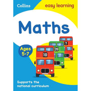 Collins Easy Learning KS1 Ages 5-7 Collection 8 Books Set Pack English, Maths - The Book Bundle