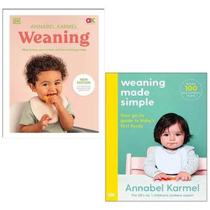 Annabel Karmel Collection 2 Books Set (Weaning New Edition, Weaning Made Simple) - The Book Bundle
