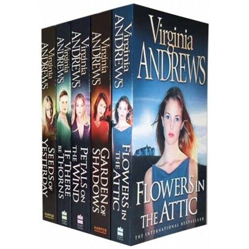 Virginia Andrews Collection 5 Books Set (Petals on the wind, If There be Thorns, Seeds of Yesterday) - The Book Bundle