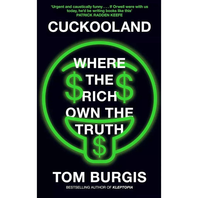 Tom Burgis Collection 3 Books Set (Cuckooland (HB), Kleptopia, Looting Machine) - The Book Bundle