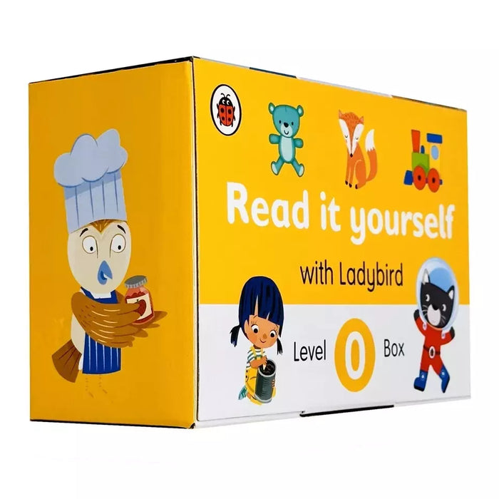 Ladybird Read it Yourself Tuck Box Level 0: 10 Books Box Set - The Book Bundle