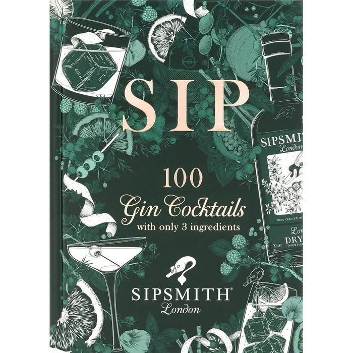Gin Manual,101 Gins To Try Before You Die,Gin Tonica, Sipsmith 4 Books Set - The Book Bundle