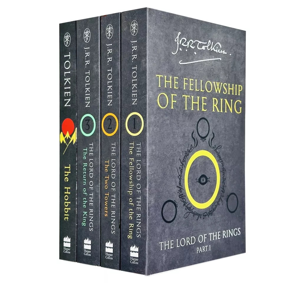 The Hobbit and The Lord of the Rings Books Collection Set (4