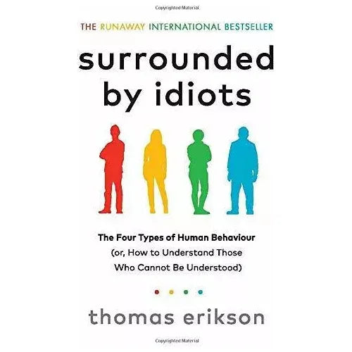 Thomas Erikson 4 Books Collection Set (Surrounded by Psychopaths, Surrounded by Setbacks) - The Book Bundle