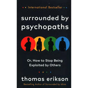 Thomas Erikson 4 Books Collection Set (Surrounded by Psychopaths, Surrounded by Setbacks) - The Book Bundle