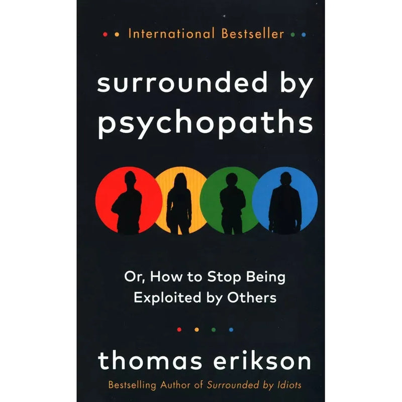 Thomas Erikson 4 Books Collection Set (Surrounded by Psychopaths, Surrounded by Setbacks) - The Book Bundle
