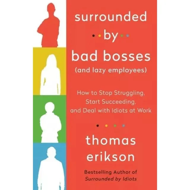 Thomas Erikson 4 Books Collection Set (Surrounded by Psychopaths, Surrounded by Setbacks) - The Book Bundle