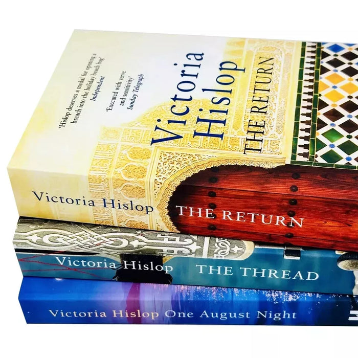 Victoria Hislop Collection 3 Books Set Return, Thread, One August Night - The Book Bundle