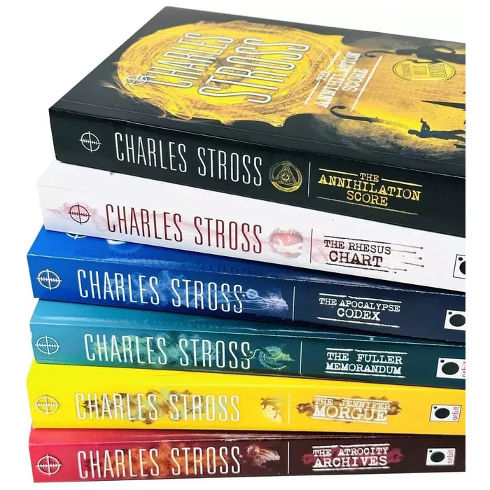 Laundry Files book Series 1-6 Books Collection Set by Charles Stross Rhesus Char - The Book Bundle