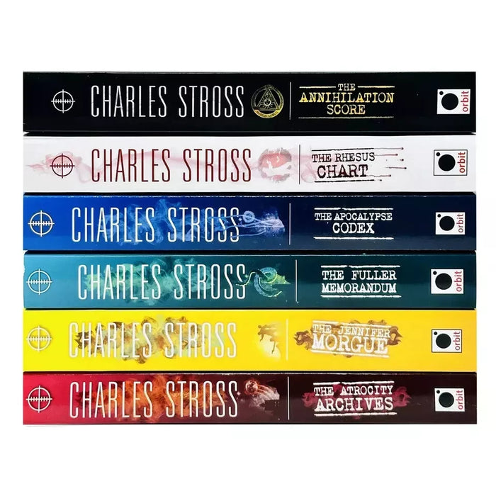 Laundry Files book Series 1-6 Books Collection Set by Charles Stross Rhesus Char - The Book Bundle