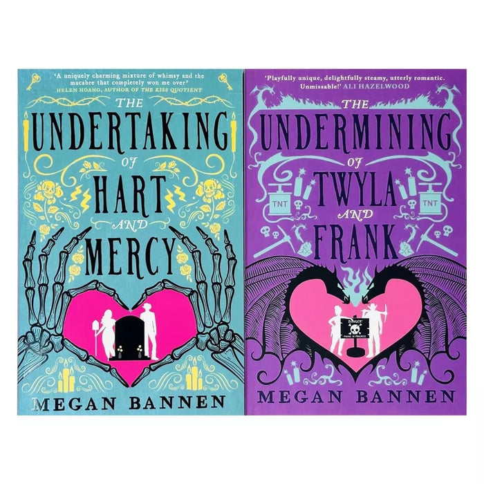 Hart and Mercy Series 2 Books Collection Set by Megan Bannen Twyla and Frank - The Book Bundle