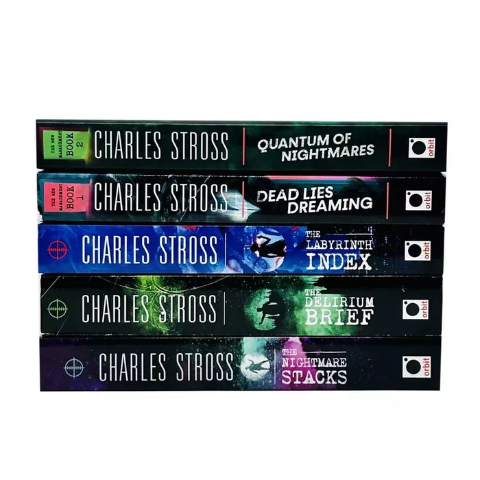 Laundry Files book Series 7-11 Collection 5 Books Set by Charles Stross Delirium - The Book Bundle