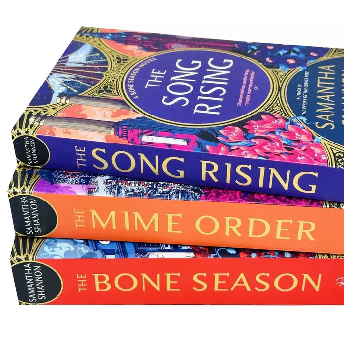Bone Season Series Collection 3 Books Set by Samantha Shannon Song Rising, Mime - The Book Bundle