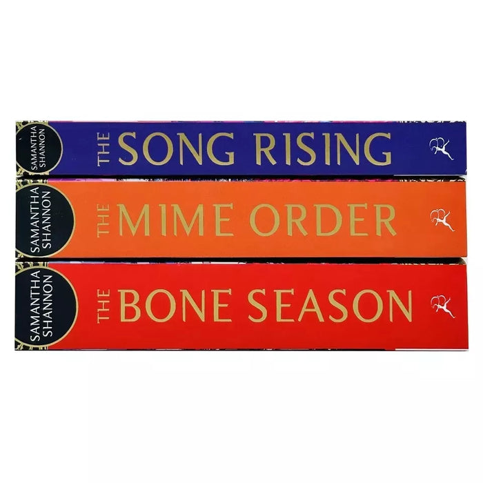 Bone Season Series Collection 3 Books Set by Samantha Shannon Song Rising, Mime - The Book Bundle