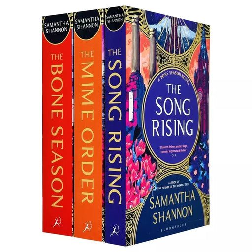 Bone Season Series Collection 3 Books Set by Samantha Shannon Song Rising, Mime - The Book Bundle