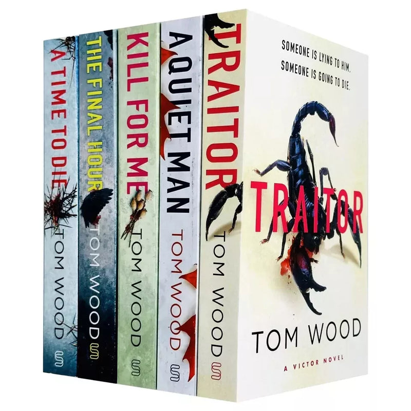 Victor the Assassin book Series 6 - 10 Collection 5 Books Set by Tom Wood - The Book Bundle