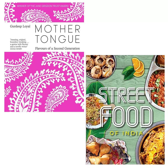 Fresh Easy Indian Street Food Roli, Mother Tongue Gurdeep Loyal 2 Books Set - The Book Bundle