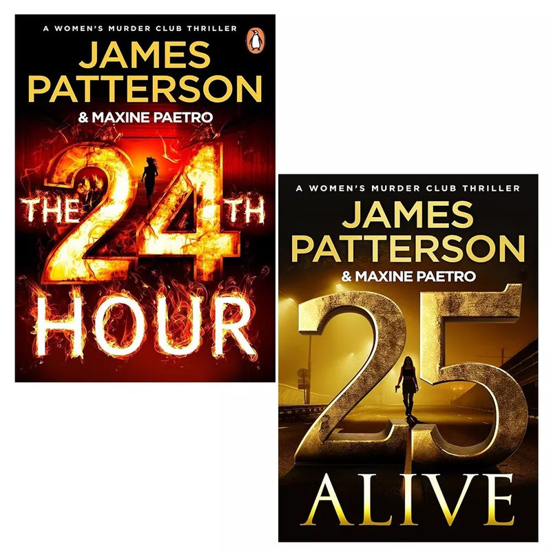 Women's Murder Club Collection 2 Books Set by James Patterson 24th Hour (HB) - The Book Bundle