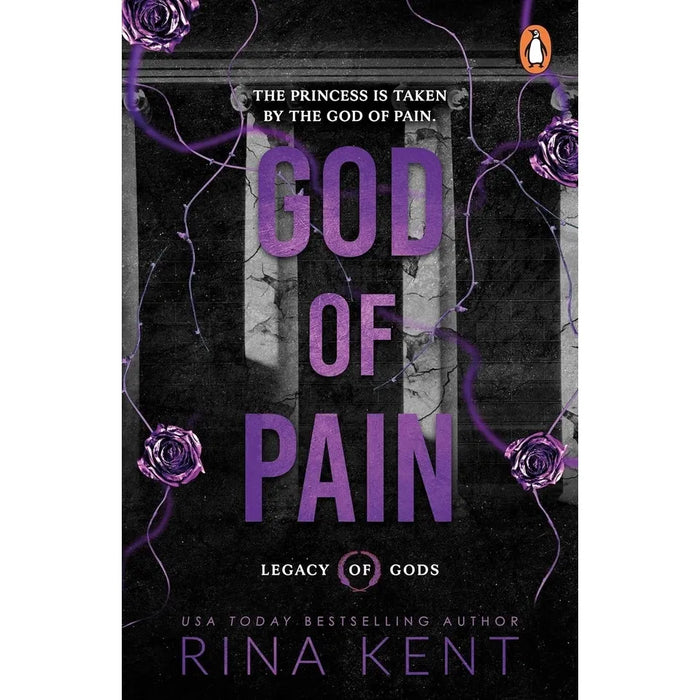 Legacy of Gods 5 Books  Set By Rina Kent (God of Pain, God of Fury, God of Ruin, God of War & God of Malice)