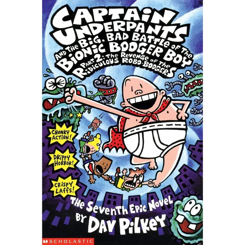 Captain Underpants Collection 5 Books Set by Dav Pilkey Professor PoopyPants - The Book Bundle